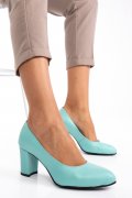 PANTOFI TURCOAZ PIELE NATURALA 3S77015