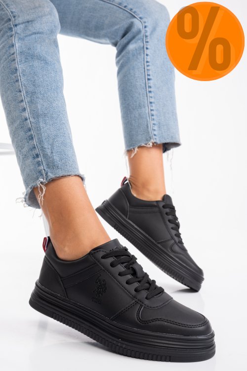 U.s. polo assn, pantofi sport black suri-1pr