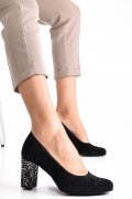 PANTOFI NEGRI COLOR PIELE NATURALA INTOARSA 1S77700