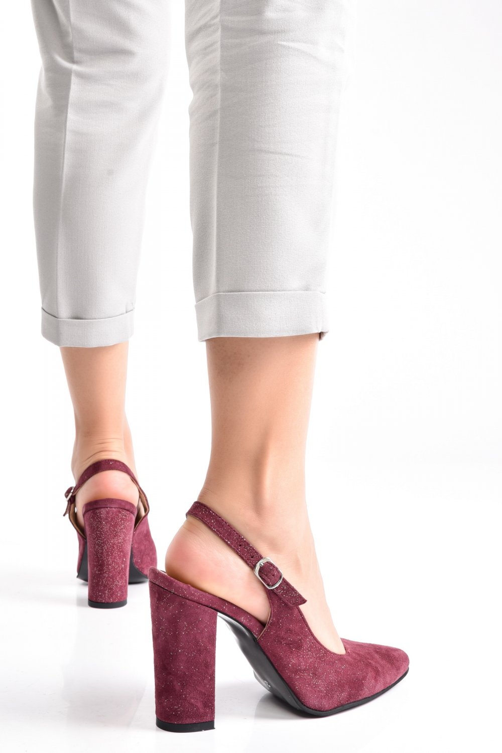 PANTOFI VISINII PIELE NATURALA 1S77950