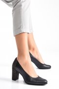 PANTOFI NEGRU GRI PIELE NATURALA 1S77722