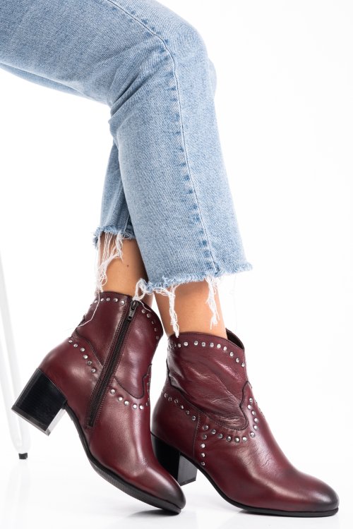 Ghete visinii piele naturala 8s77784