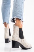 GHETE ALBE PIELE NATURALA 8S77586