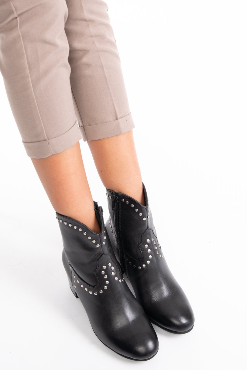 GHETE OLIVE PIELE NATURALA 8S77784