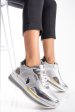 U.s. polo assn, pantofi sport silver black amy