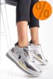 U.s. polo assn, pantofi sport silver black amy