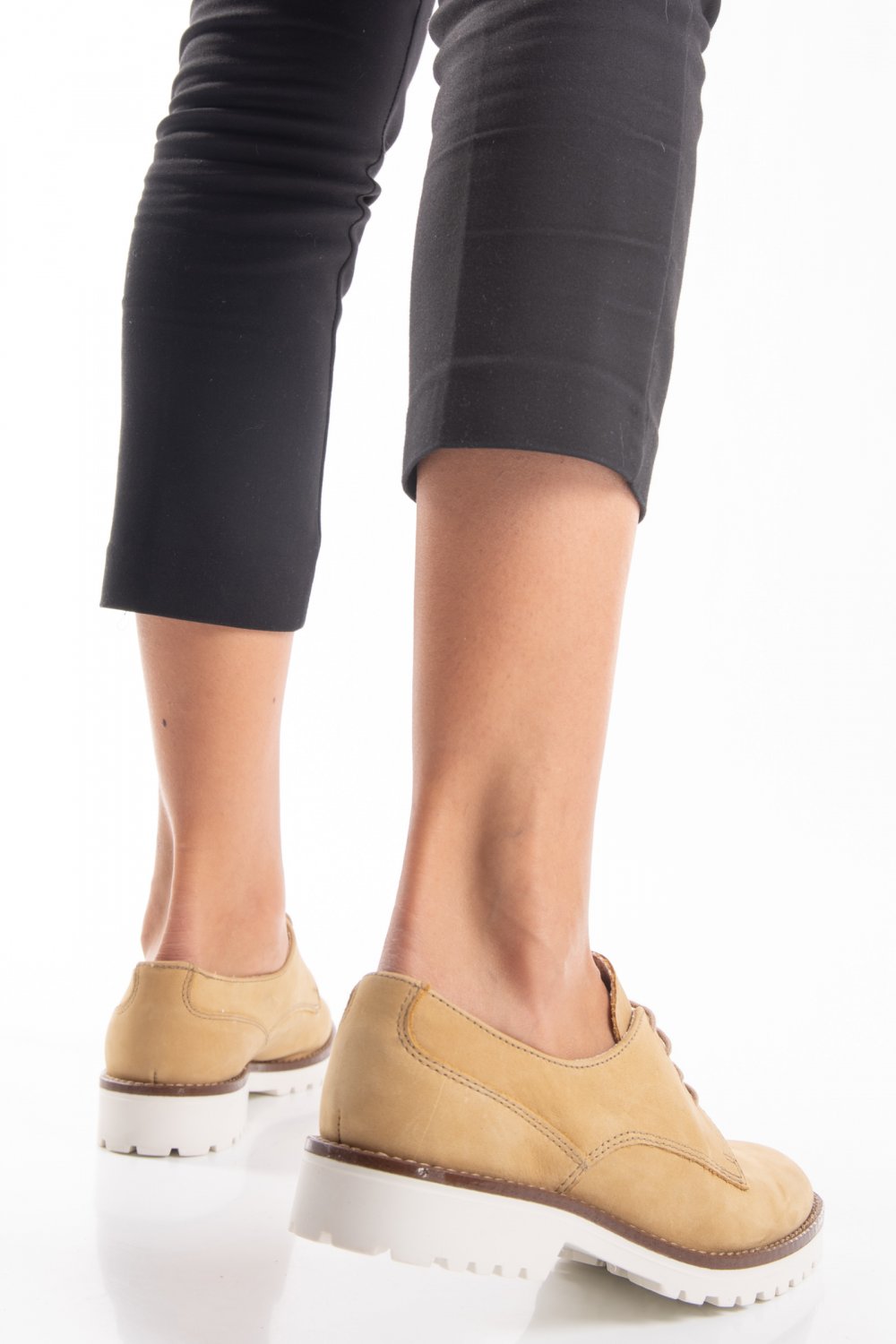 PANTOFI MUSTAR PIELE NATURALA BONITTA