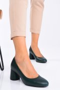 PANTOFI VERZI PIELE NATURALA 1S77510