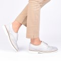 PANTOFI GRI DESCHIS PIELE NATURALA IONELA