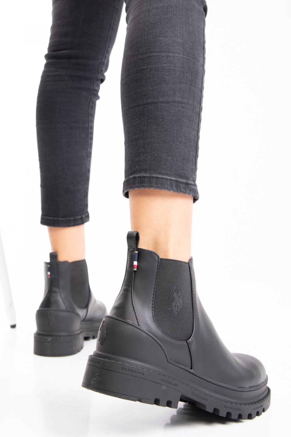 U.S. POLO ASSN, GHETE FEMEI BLACK KIEV