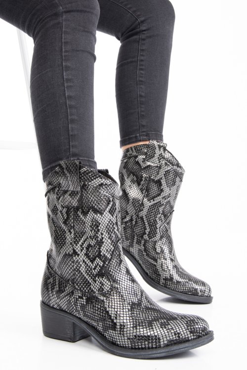Cizme dama piele naturala negre cro  2s7702841cro