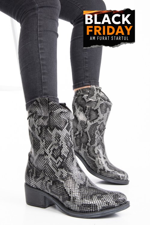 Cizme dama piele naturala negre cro  2s7702841cro