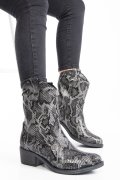 CIZME DAMA PIELE NATURALA NEGRE CRO  2S7702841CRO