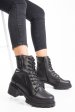 Ghete femei piele naturala negre 2s7712808np