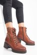 Ghete dama piele naturala maro deschis 2s7712808np