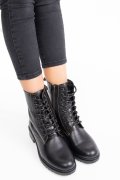 GHETE FEMEI PIELE NATURALA NEGRE 1S7708