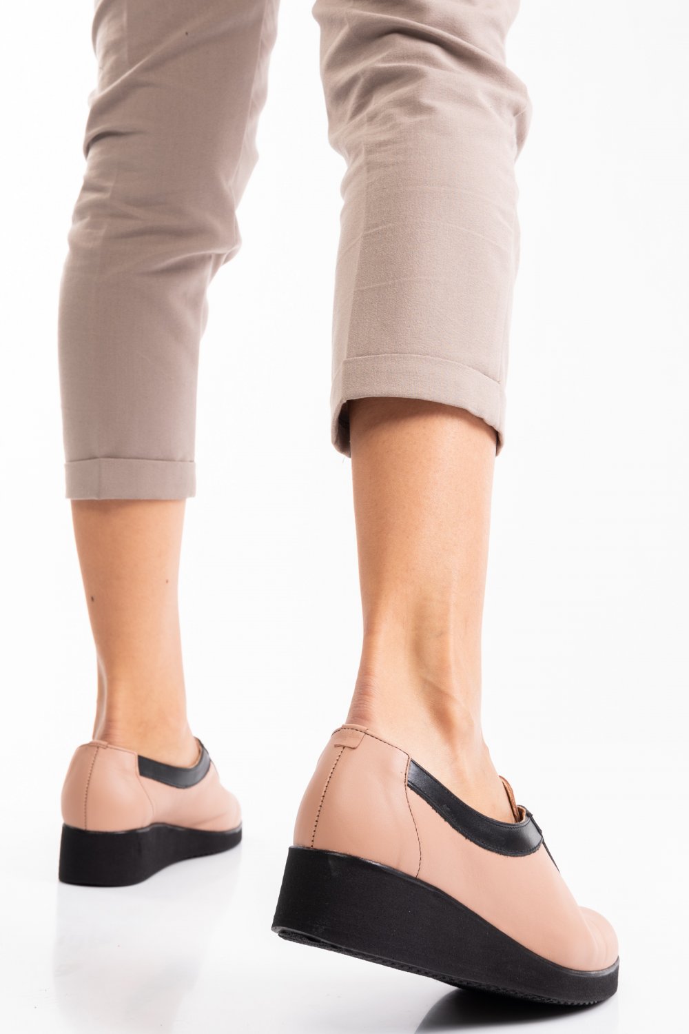 PANTOFI NUDE PIELE NATURALA 2S77030