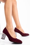 PANTOFI VISINIU COLOR PIELE NATURALA INTOARSA 3S77015
