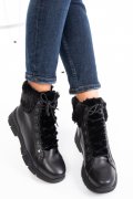 GHETE NEGRE PIELE NATURALA 2S7702860NP