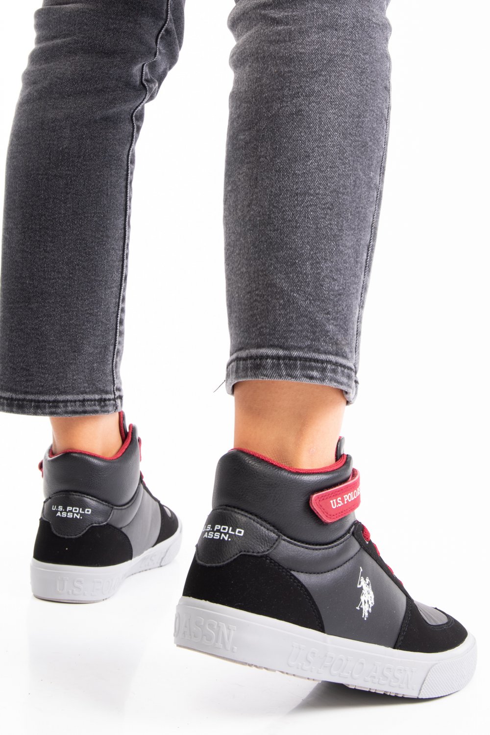 U.S. POLO ASSN, PANTOFI SPORT BLACK CHARLIE