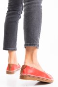ESPADRILE ROSII PIELE NATURALA 7S77981