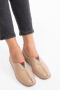 ESPADRILE BEJ PIELE NATURALA 7S7701