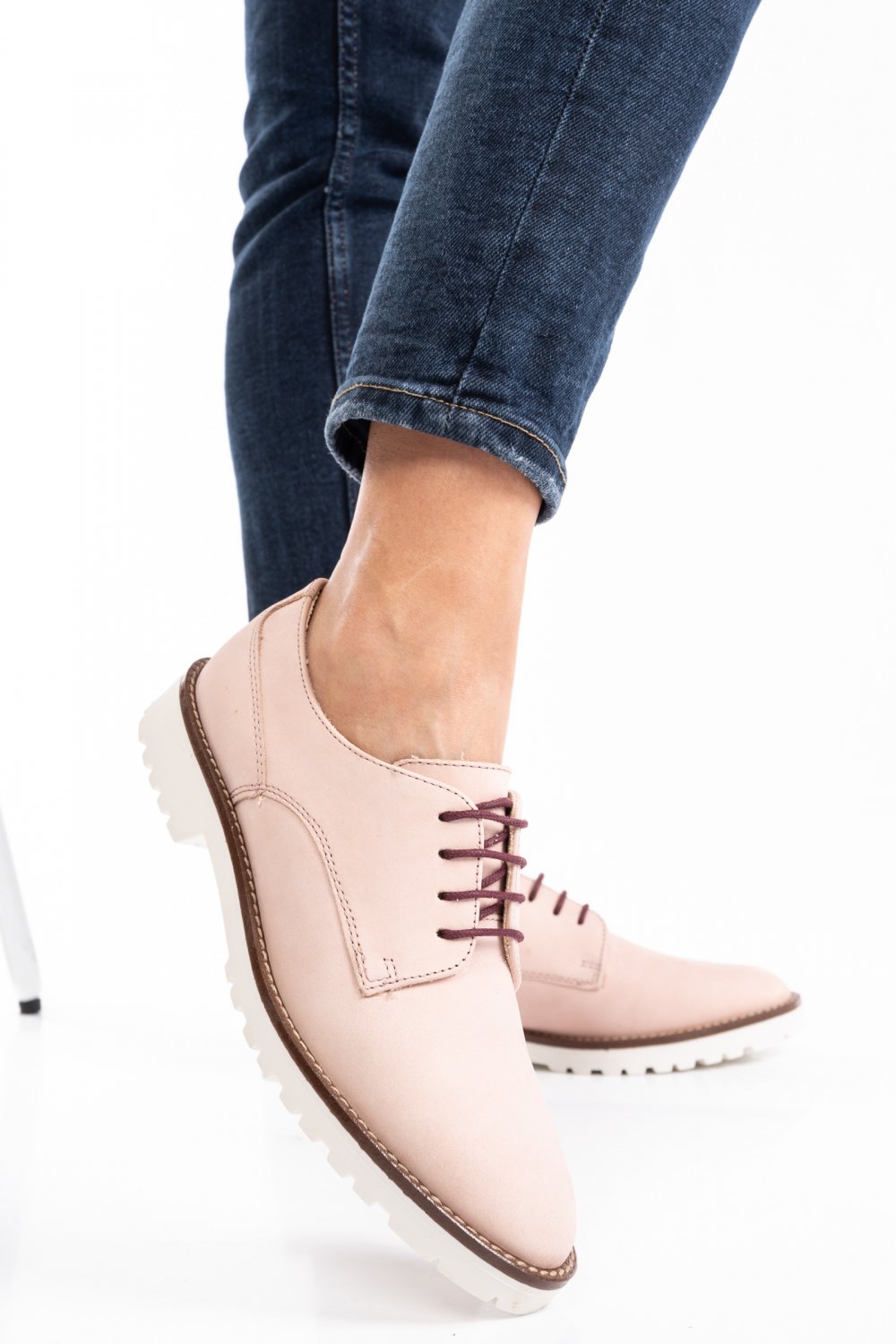 PANTOFI ROZ PIELE NATURALA BONITTA