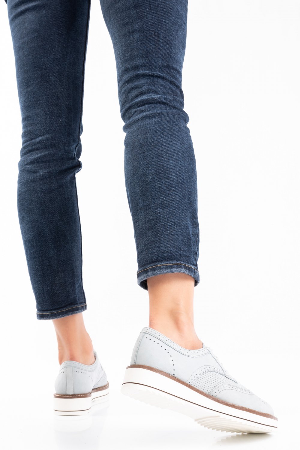 PANTOFI BLEU PIELE NATURALA KAILY