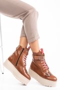 GHETE DAMA PIELE NATURALA MARO DESCHIS 3S7700