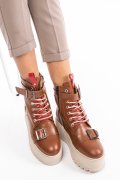 GHETE DAMA PIELE NATURALA MARO DESCHIS 3S7700