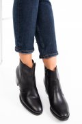 BOTINE NEGRE PIELE NATURALA WS77H266H11