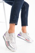 U.S. POLO ASSN, PANTOFI SPORT WHITE SILVER AMY