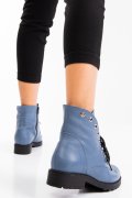 GHETE BLEU PIELE NATURALA 0S7710