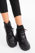 GHETE DAMA PIELE NATURALA NEGRE 9S7766