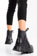 GHETE DAMA PIELE NATURALA NEGRE 9S7766