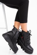 GHETE DAMA PIELE NATURALA NEGRE 9S7766