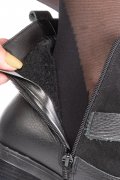 GHETE FEMEI PIELE NATURALA NEGRE 0S7755