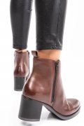 BOTINE DAMA PIELE NATURALA MARO WS77H-114H16
