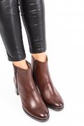BOTINE DAMA PIELE NATURALA MARO WS77H-114H16