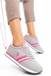 U.s. polo assn, pantofi sport grey fuchsia samuel1