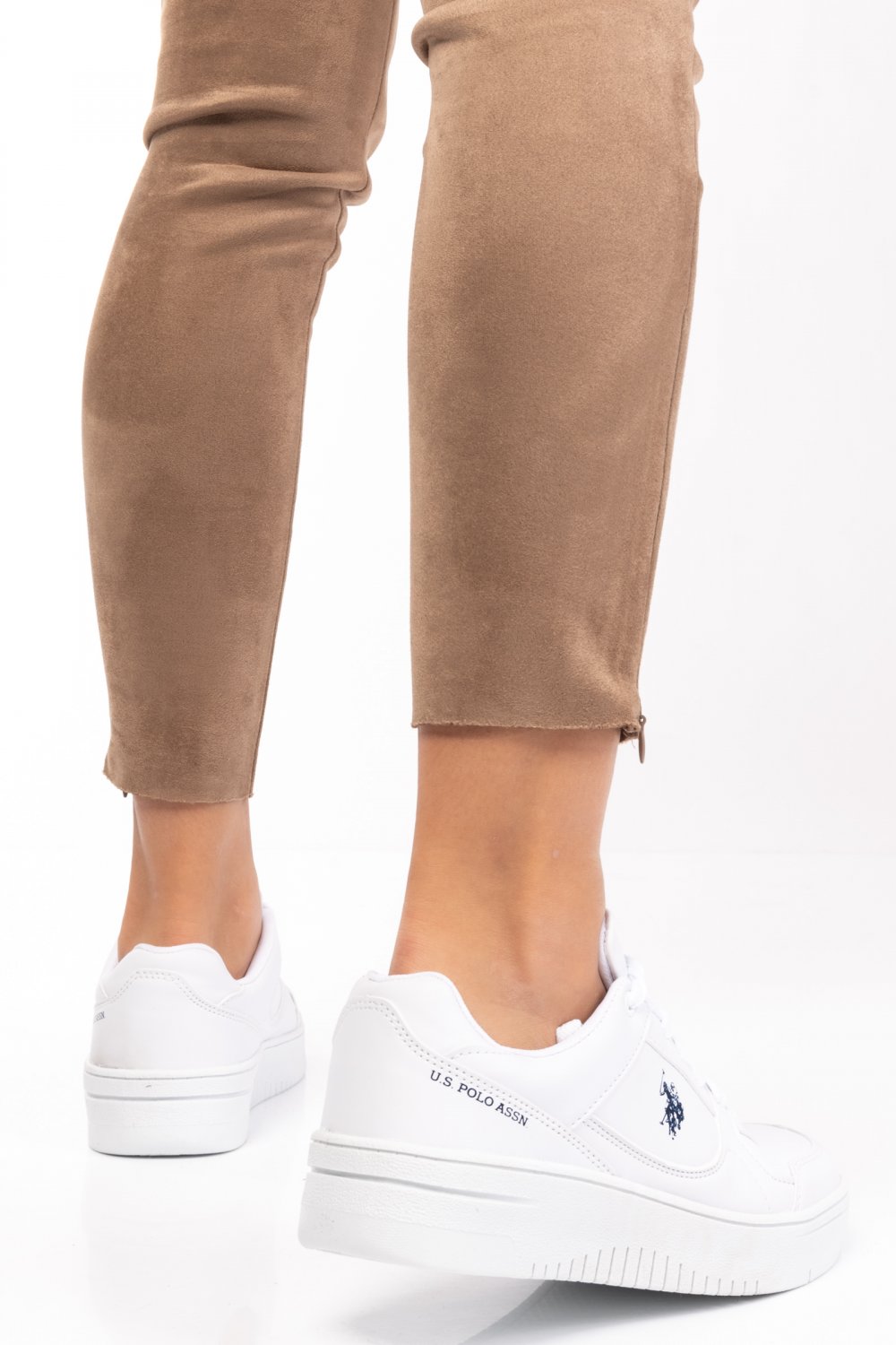 U.S. POLO ASSN, PANTOFI SPORT WHITE LEE-WMN