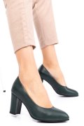PANTOFI VERZI PIELE NATURALA 3S77015