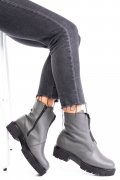 GHETE DAMA PIELE NATURALA GRI 1S7770