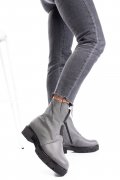 GHETE DAMA PIELE NATURALA GRI 1S7770