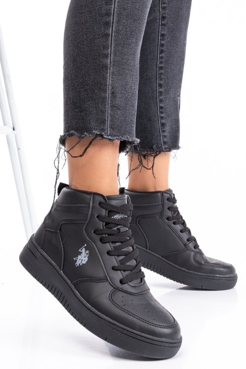 U.s. polo assn, pantofi sport black aristo-hi-1pr