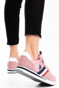 U.S. POLO ASSN, PANTOFI SPORT DARK PINK NOBIW001