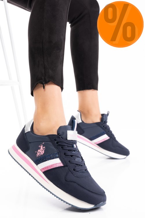 U.s. polo assn, pantofi sport dark blue nobiw001