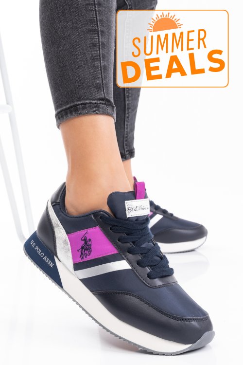 U.s. polo assn, pantofi sport dark blue nobiw002