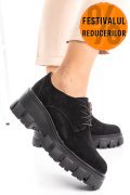 PANTOFI NEGRI PIELE NATURALA INTOARSA 2S77085
