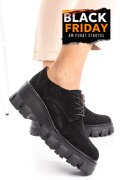 PANTOFI NEGRI PIELE NATURALA INTOARSA 2S77085